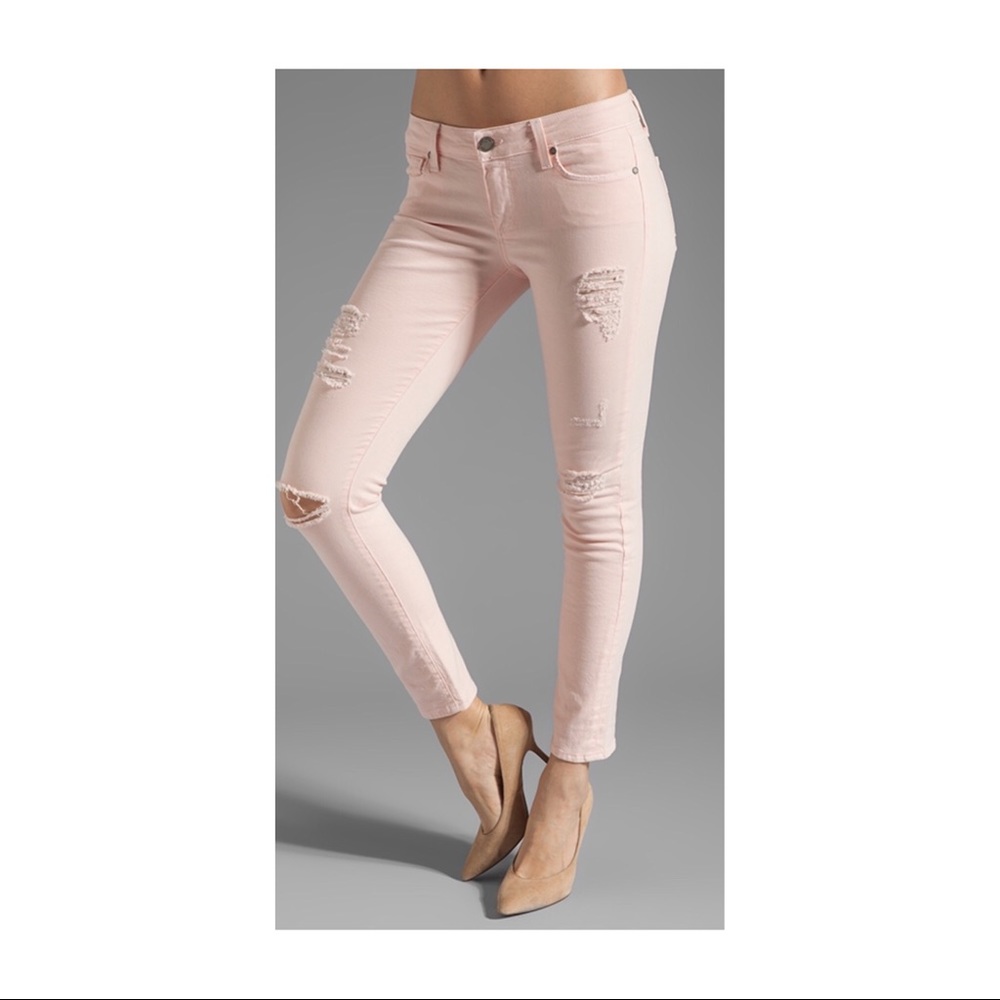 PAIGE Skyline Ankle Peg in Blossom Destructed